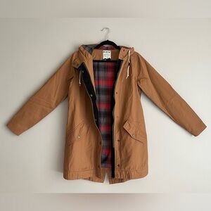 KAVU // Sundowner Hooded Jacket // Tobacco // Small